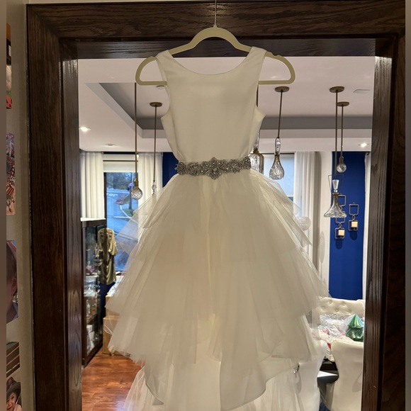 Chantilly Place Dress - Communion/Flower Girl Size 10 Pre-loved - Picture 4 of 4